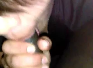 Petite Milf Gives Extreme Blowjob To Massive Black Cock