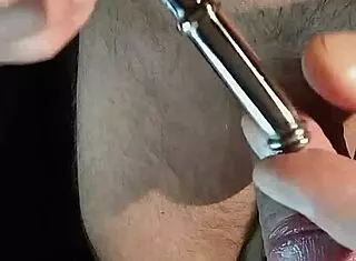 i've got a 12mm ring in my cock for close-up masturbation