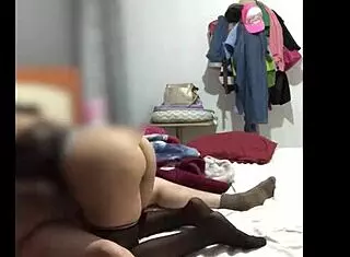 Desperate Latina begs me to slide it in deep. I can’t resist her wild BBW curves while she devours me.