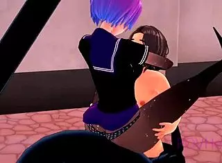 Arachne Monster Girl in Hentai Anime 3D Action