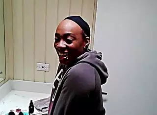 Backstage with Diamond Ortega, that ebony slut.