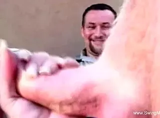 Husband Watches Wifey Doing Anal Again in Wild Bride 3some with Cougar Milf!