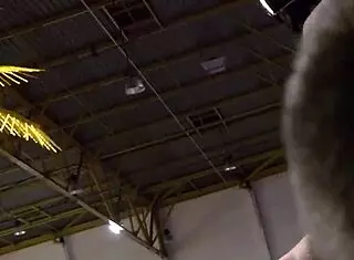 Check out this erotic stripper showing off in public!