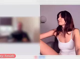 jeny smith teasingly flashes tits in webcam skype lesson