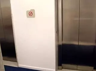 Maintenance technician at Hotel Ibis gets lucky with guest in public creampie outdoor encounter