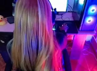 My stepbrother catches me on TWITCH STREAM and ends up FUCKING me hard