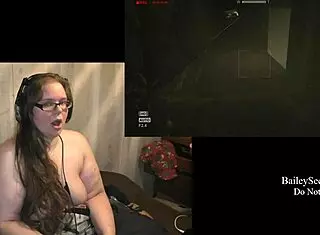 Naked outlast play through part five with brunette bbw