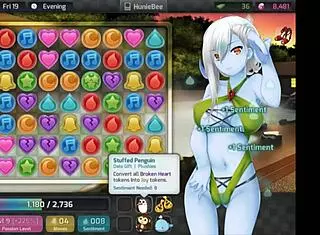 Discover the intriguing uncensored adventures in Huniepop part nine