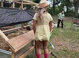 Slutty Garden Milf Fucks Landscaper And Squirts Everywhere