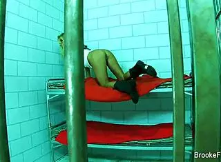 Watch Brooke Banner Masturbate in Jail Cell!