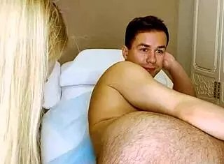 Sugarnadya trims Russian guy in intimate webcam session