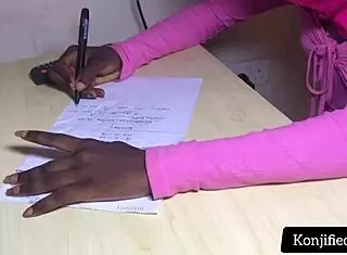 horny tutor and his coursemate get wild