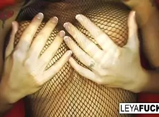 Hot Blonde Babe Uses Giant Black Anal Toy For Intense Masturbation