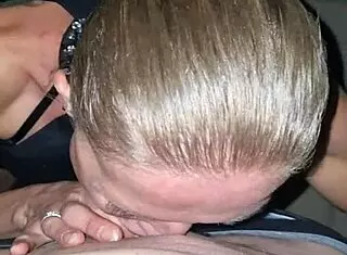 belgian girl in sexy dress gives deepthroat during cigarette