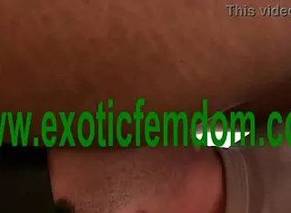 Chair Designed for Black Mistress in Fetish Scene