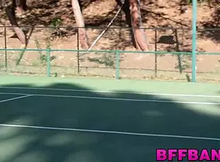 imagine this teenage lesbian savoring the tastiest pussy in an intense threeway session