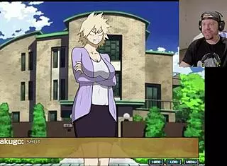 my hero academia hentai: big tits heroine rides cock, gets footjob and bdsm in uncensored scene