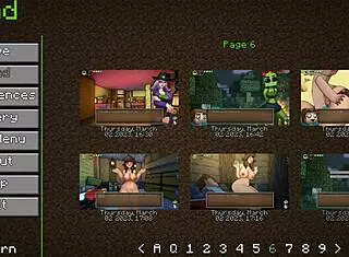 In Hornycraft, the haze demon girl asks, 'Want to see my sexy femdom striptease with small tits?'