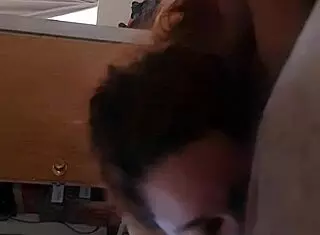 Chupando como me gusta 😋 this homemade blowjob is just perfect for amateurs