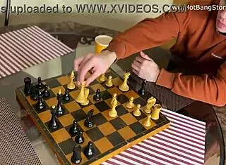 Josephine Jackson deepthroats during chess?