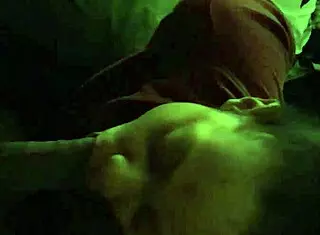 that ebony babe deepthroats and takes anal hard