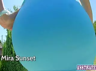 Redhead Mira Sunset Loves Rough Ass Fucking and Blowjob!