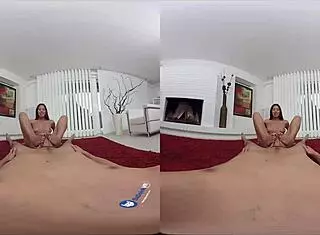 Asian brunette, are your feet getting wet in this POV blowjob?