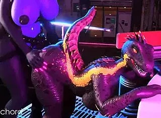 i'm the furry futa highwire dominating the lizard with my big cock