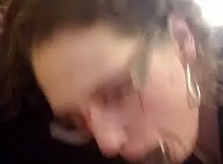 Shay says i love sucking this big black cock until cumshot