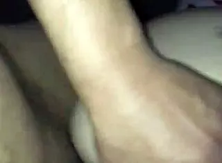 My little slut bent over for interracial doggystyle with big cock