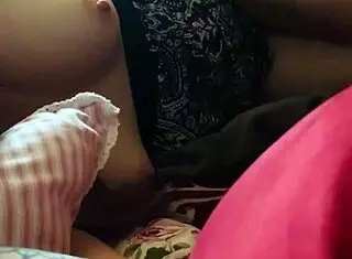 I'm tied up and my husband is sharing my shaved pussy with his friends