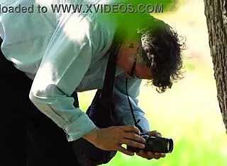 Anna Strips Naked in Public Park, So Hot! 😍