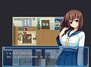 kanade gets bound and masturbates in this ecchi worklife part 1?