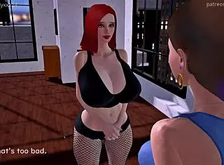Shemale mommy pounds milf hard