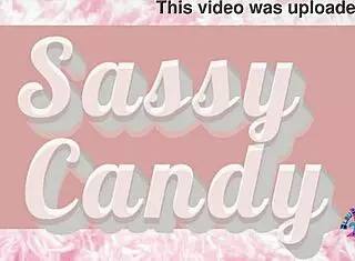 Candy's European Adventure With Dildo And Tattoos