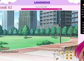 大奶VTuber lewdneko玩Love Cubed约会游戏第2部