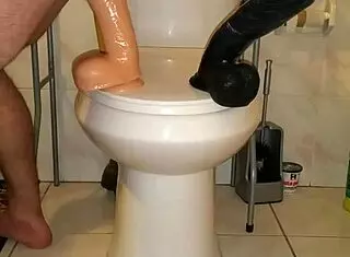 Intense Dildo Fucking Deep In Huge Ass