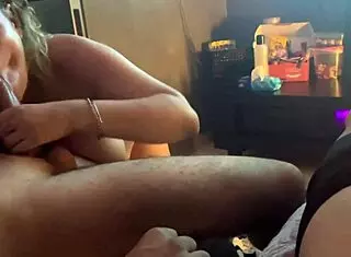 Hubby Watches as Wife Enjoys Lover in Group Setting