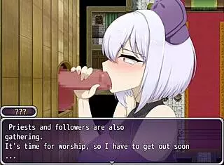 Mylene explores the temple of lust in bondage