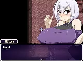 Mylene explores the temple of lust in bondage