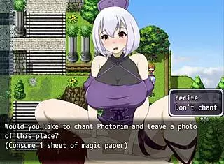 Mylene explores the temple of lust in bondage