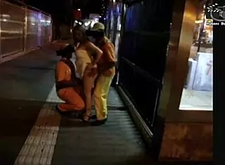 does she masturbate in public?