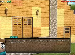 Hornycraft Minecraft Parody Hentai Ep 30: I Creampie Her Tight Pussy in Reverse Cowgirl