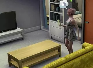 Nerdy virgin girl fucks for job in 3D hentai