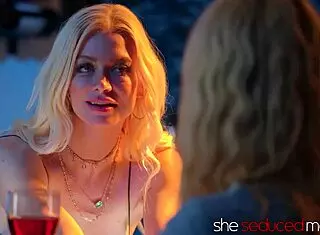 lesbian bartender serene siren seducees teen jill kassidy