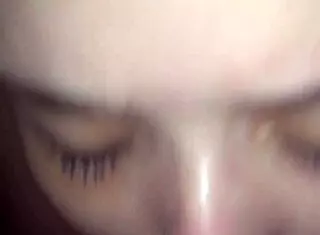 Young wife sucks big black cock of delivery guy