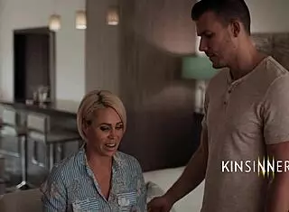 Stepson Seduces Blonde Mother-in-Law in Taboo Hardcore Action