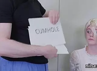 Kinky girl endures bizarre anal treatment in nuthouse