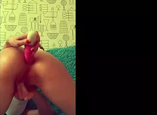 The beautiful brunette starts by masturbating, then moves to playing with her big ass and anal hole.