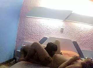 I'm licking this teen's pussy in the hotel until my face is all wet, man it's so hot